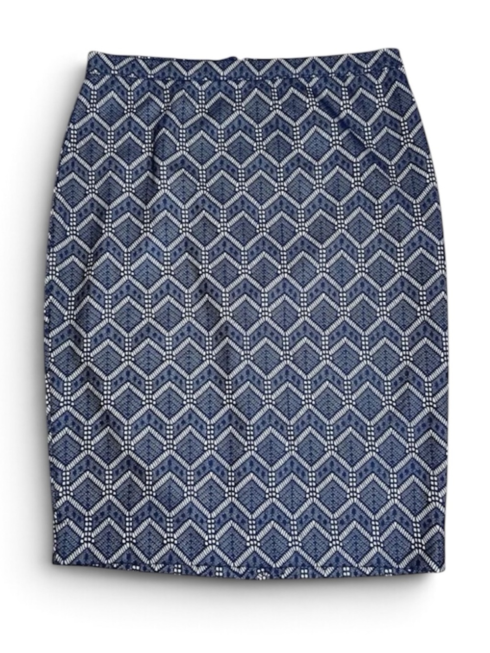 The Limited Navy Lace Overlay Pencil Skirt Work Office Career Size 6 NWT